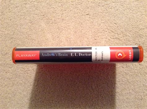 ANDREW'S BRAIN Playaway Audio Book E.L. Doctorow Psychological Thriller ...