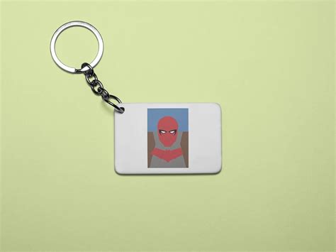 Dishoppe Red Hood - Printed acrylic animated Keychain(Pack Of 2 ...