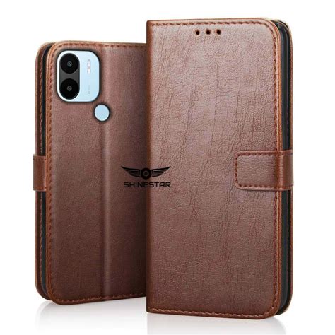 SHINESTAR Poco C51 Flip Back Cover | PU Leather Flip Cover Wallet Case ...