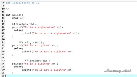 Image result for Isdigit in C Programming Tutorials