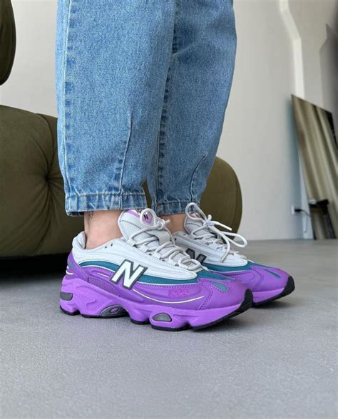 JFG X New Balance Grey Violet First Copy Shoes