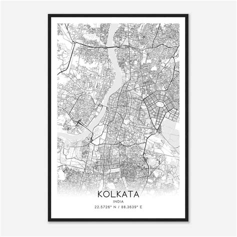 Kolkata - Custom Maps & Posters