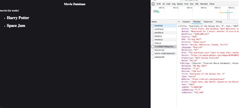 Fetch Data From OMDb API 的图像结果