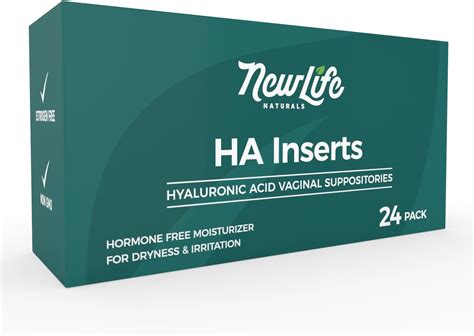 Hyaluronic Acid Vaginal Suppositories