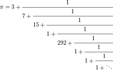 Image result for Pi Mathematical Representation