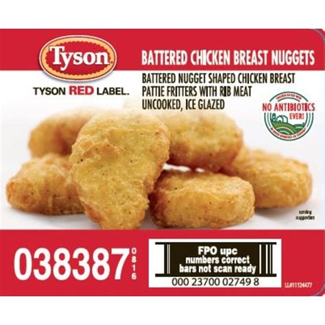 Tyson Tempura Chicken Breast Nugget (10 lb) Delivery or Pickup Near Me ...