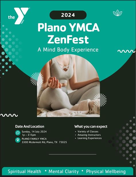 Plano YMCA Zenfest | 3300 McDermott Rd, Plano, TX | July 14, 2024