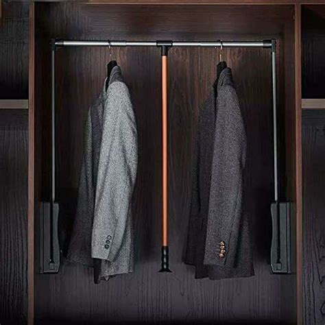 Volo Wardrobe Hanger Clothing Rail Lift Organizer Storage Lift for ...