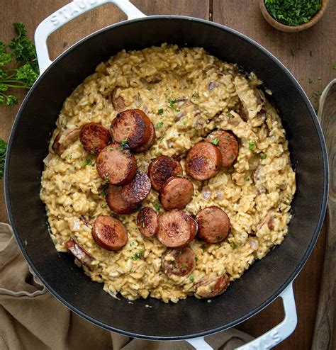 Cajun Sausage and Rice - I Am Homesteader