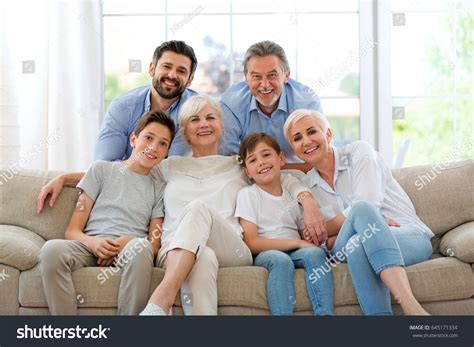 Family Three Generations Stock Photo 645171334 | Shutterstock