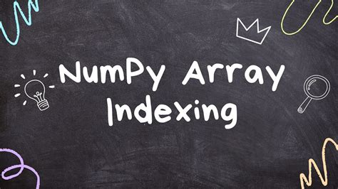 Indexing Numpy Arrays 的图像结果