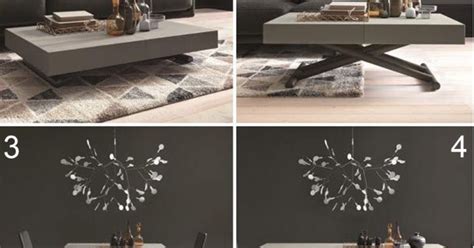Transforming Coffee Table: More Space is a New Home Concept