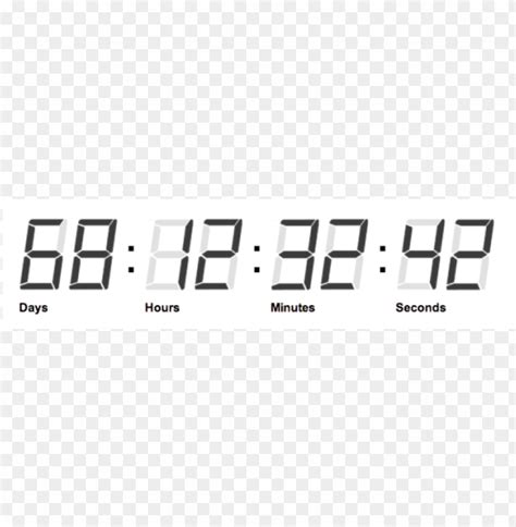 Image result for Transparent Countdown Timer