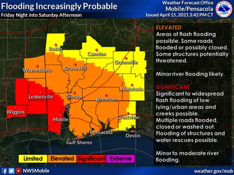Flooding a big concern in south Alabama today and Saturday - al.com