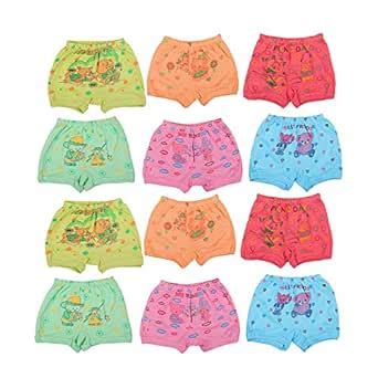 Mumma Kids Baby Boy and Girls Cotton Briefs (Pack of 12) (4-5 Year ...