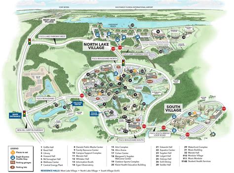 Fgcu Campus Map