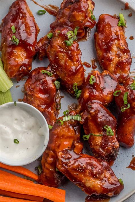 Baked Bbq Chicken Party Wings at Oscar Godson blog