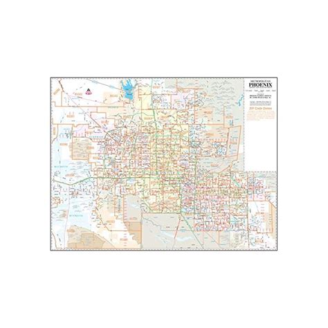 Buy Metropolitan Phoenix Arterial and Collector Streets Full-Size ZIP ...