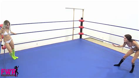 Three Stage Match - Fem Wrestling Rooms