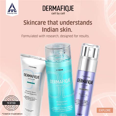 Buy Skin Care Products for Women & Men Online | ITC Dermafique