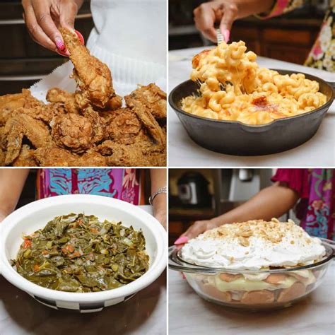 Families Eating Soul Food