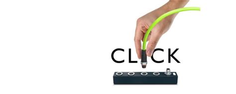 M12 push-pull connectors with internal locking | Phoenix Contact