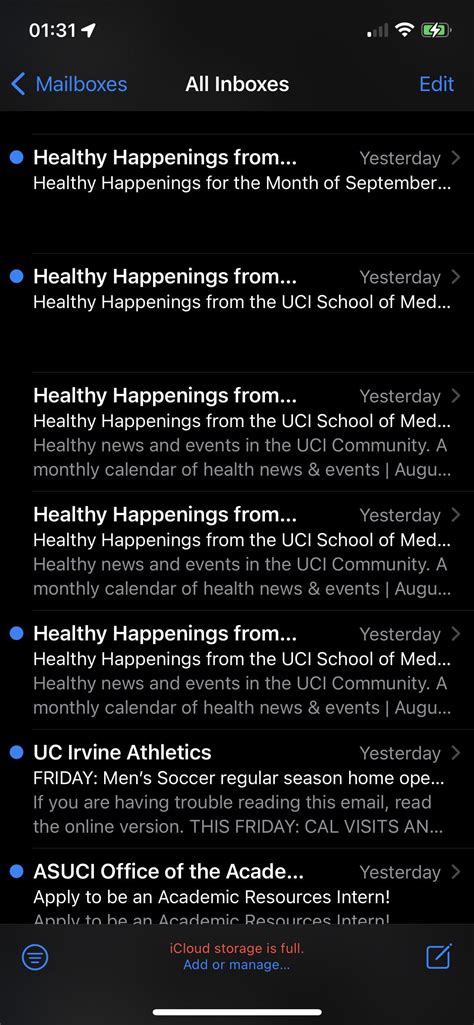 Uci you did not have to send me the same email 5 times : r/UCI