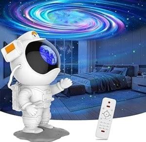 OPSUZY O-Astronaut Star Space Projector Galaxy Night Light 360 ...
