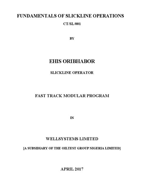 Slickline Operations 的图像结果