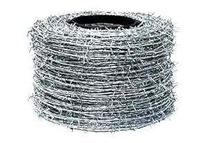 Barbed Wire for Fencing | 4 Point barbs | Line Wire - 12 swg, Barb Wire ...