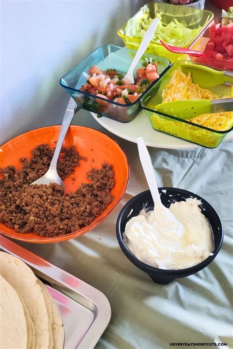 DIY Taco Bar Party - Everyday Shortcuts