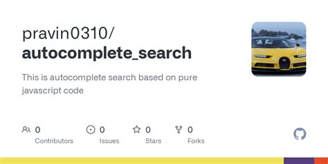 Autocomplete Search JavaScript CodePen 的图像结果