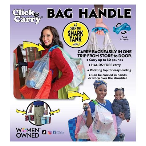 Click & Carry Grocery Bag Carrier as seen on SHARK | Ubuy India