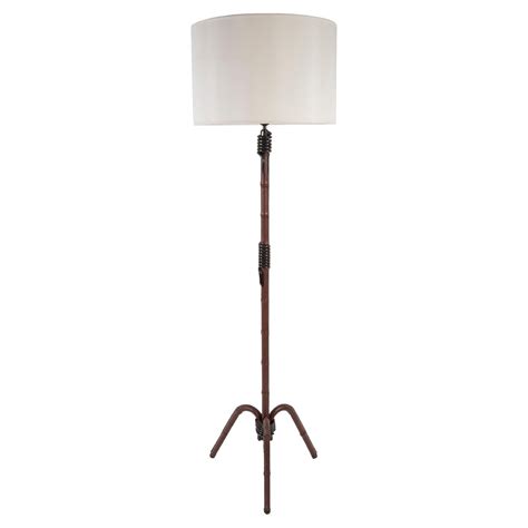 1950s Stitched Leather Floor Lamp by Jacques Adnet at 1stDibs | floor ...