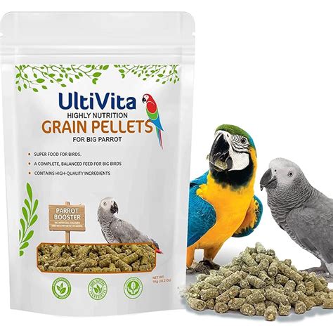 Buy Ultivita Daily Helthy Premium Macaws, Cockatoo, Big Parrots, Large ...
