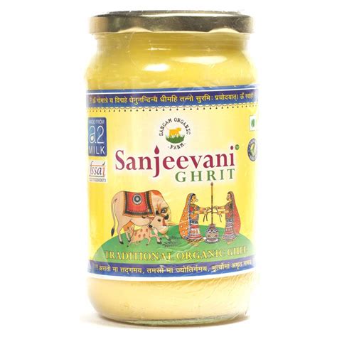 Sanjeevani Ghrit Traditional Organic Ghee, 600ml : Amazon.in: Grocery ...