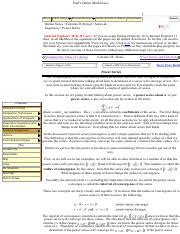 Pauls Online Notes : Calculus II - More on Sequences - Paul's Online ...