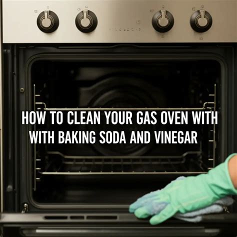 How To Clean Your Gas Oven With Baking Soda And Vinegar — Home ...