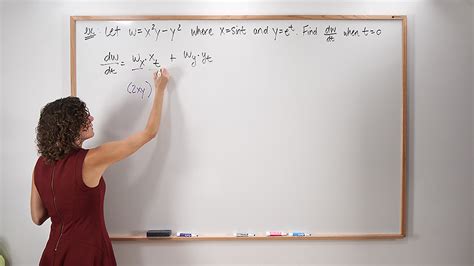 Image result for Multivariable Chain Rule Examples