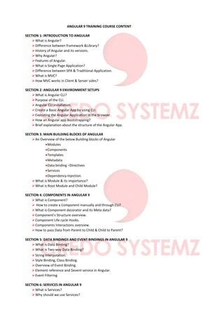 Whole Syllabus of Java Angular 的图像结果
