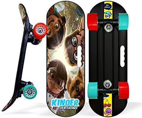 Jaspo Kinder 18"x6" Junior Skateboard for Kids Upto 7 Years Age Best ...