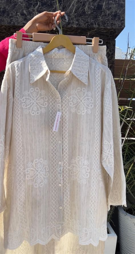 Rita Linen Embriodery Cords Set– Loveable Creations by Muskan