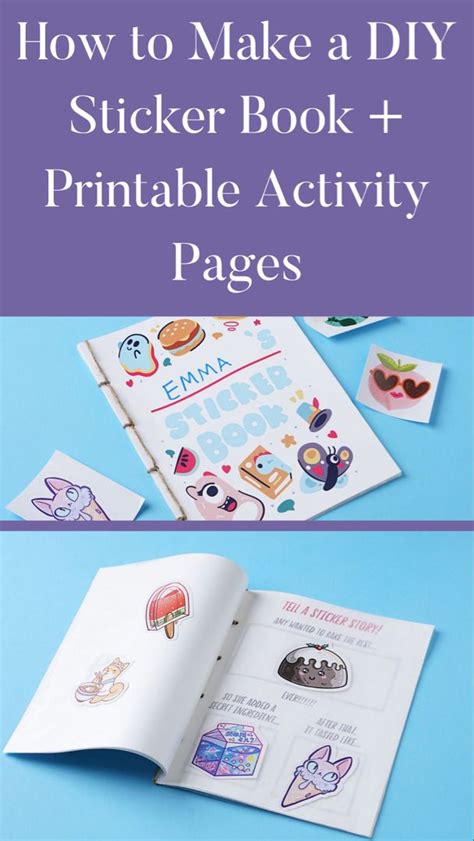Image result for DIY Sticker Book