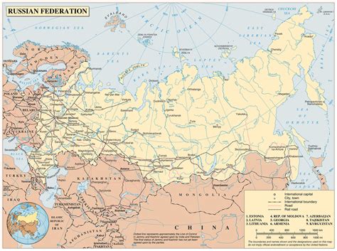 Maps of Russia | Detailed map of Russia with cities and regions | Map of Russia by region | Map ...