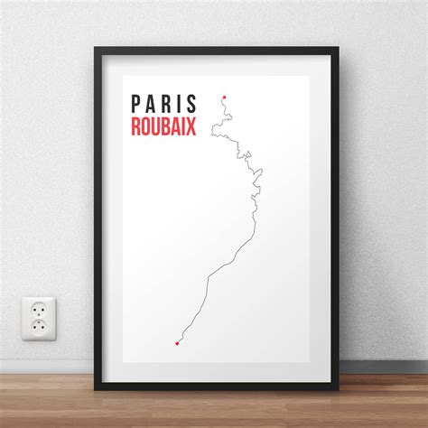 Image result for Paris-Roubaix Map
