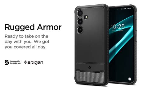 Spigen Rugged Armor for Samsung Galaxy S24+ Case, Galaxy S24+ Back ...