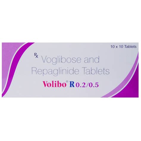 Volibo R 0.2/0.5 Tablet | Uses, Side Effects, Price | Apollo Pharmacy
