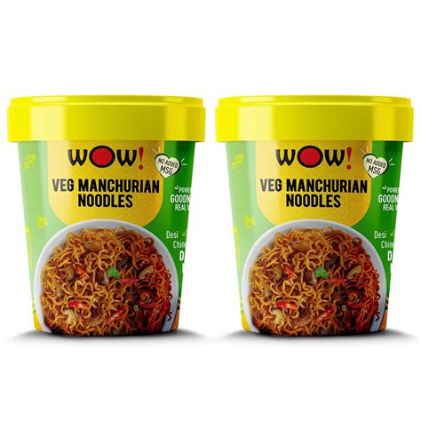 WOW! Veg Manchurian Noodles (Pack of 2) : Amazon.in: Grocery & Gourmet ...