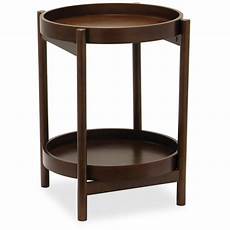 Antique Side Tables For Living Room by Winsome 174 Antique Walnut 2 Tier Side Table 151252 Antique Side Tables For Living Room