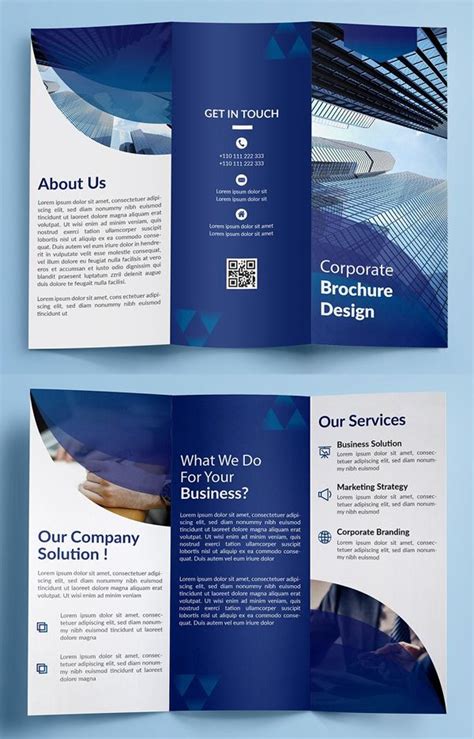 brochure 3 fold design